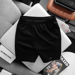 Quần Short Nam Lưng Thun Da Cá Cotton  , Quần Thun Nam Bigsize 100kg - 3bros 5