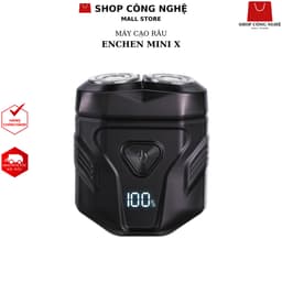 Máy cạo râu Enchen Mini X lưỡi cắt từ tính, có màn Led - Máy cạo râu Pinjing Cube 2in1 K9 -BH 6tháng 1