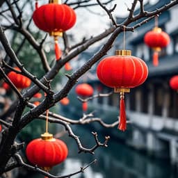🏮05 QUẢ Đèn lồng đỏ nhung mini Trang trí Tết - Phụ kiện decor tết 2025, đèn lồng treo cây cảnh mini, trang trí mùa xuân 6