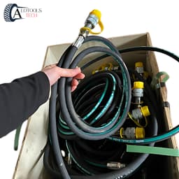 Dây kèm cút nối hơi cái thuỷ lực, dụng cụ sửa chữa ô tô 4
