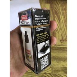 Lọ Mực Dấu Shiny 28ml Chính Hãng Made In Taiwain dùng để Lăn Vân Tay Điểm Chỉ công chứng, đóng dập con dấu Chính Hãng 3