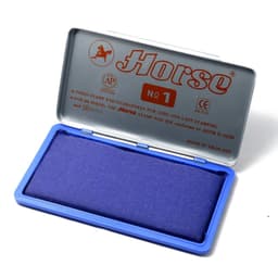 ( sz đại ) Khay Hộp Mực Dấu dùng để Lăn Vân Tay, Điểm Chỉ, công chứng, đóng dập con dấu Chính Hãng Xanh Đỏ Đen 5