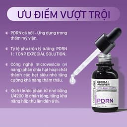 Tinh chất Tái Sinh Trẻ Hoá PDRN CNP Derma+ Answer Active Boost Ampule giúp tái tạo da, sáng da 2