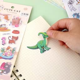 Miếng Dán Sticker 3D Cho Bé Trai Bé Gái Bộ Dán Nổi Sticker Mix Nhiều Hình Dễ Thương Siêu Xinh 2