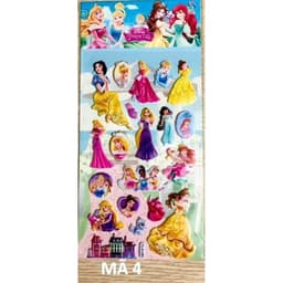 Miếng Dán Sticker 3D Cho Bé Trai Bé Gái Bộ Dán Nổi Sticker Mix Nhiều Hình Dễ Thương Siêu Xinh 5