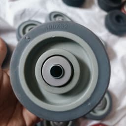 [KKTHN] Bánh Xe Rời TPR Chất Lượng Nhật Bản Cao Su Non Êm Đàn Hồi Rộng 32Mm Đường Kính D75, D100, D125 Thay Thế Cho Bánh Nhựa 4