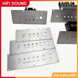 Mặt control ALU xước cho mạch Whuzhi audio ZK-502T,ZK-302T,ZK-152, KRC 2.1, Gem 2.1, ZK TB21 2