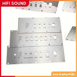 Mặt control ALU xước cho mạch Whuzhi audio ZK-502T,ZK-302T,ZK-152, KRC 2.1, Gem 2.1, ZK TB21 3