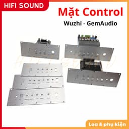 Mặt control ALU xước cho mạch Whuzhi audio ZK-502T,ZK-302T,ZK-152, KRC 2.1, Gem 2.1, ZK TB21 1