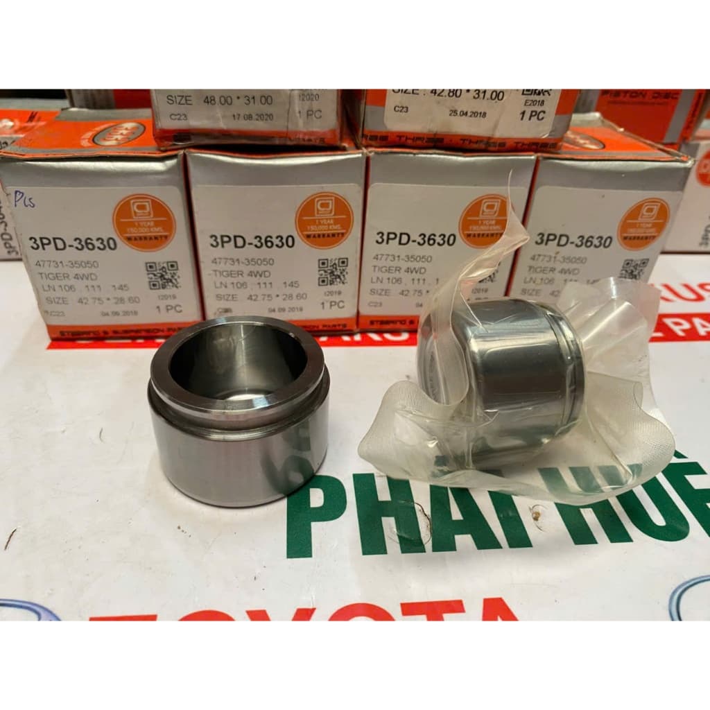 PISTON PHANH TRƯỚC LAND CRUISER 90-96, HILUX 1996-2003 HÀNG THÁI LAN 3PD-3630