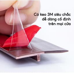 COMBO 2 Thanh Chặn Cửa Nhựa Chống Côn Trùng JYooHome Nẹp Xốp Nhựa Chặn Khe Cửa Cách Âm Gió Điều Hoà 2