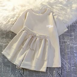 SET Bộ Quần Áo Nam Nữ ZHE APT Unisex - Đồ Bộ Thể Thao Nữ Chất Cotton Mặc Đi Chơi Du Lịch Ullzang 5