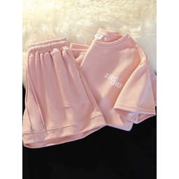 SET Bộ Quần Áo Nam Nữ ZHE APT Unisex - Đồ Bộ Thể Thao Nữ Chất Cotton Mặc Đi Chơi Du Lịch Ullzang 4