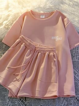 SET Bộ Quần Áo Nam Nữ ZHE APT Unisex - Đồ Bộ Thể Thao Nữ Chất Cotton Mặc Đi Chơi Du Lịch Ullzang 12