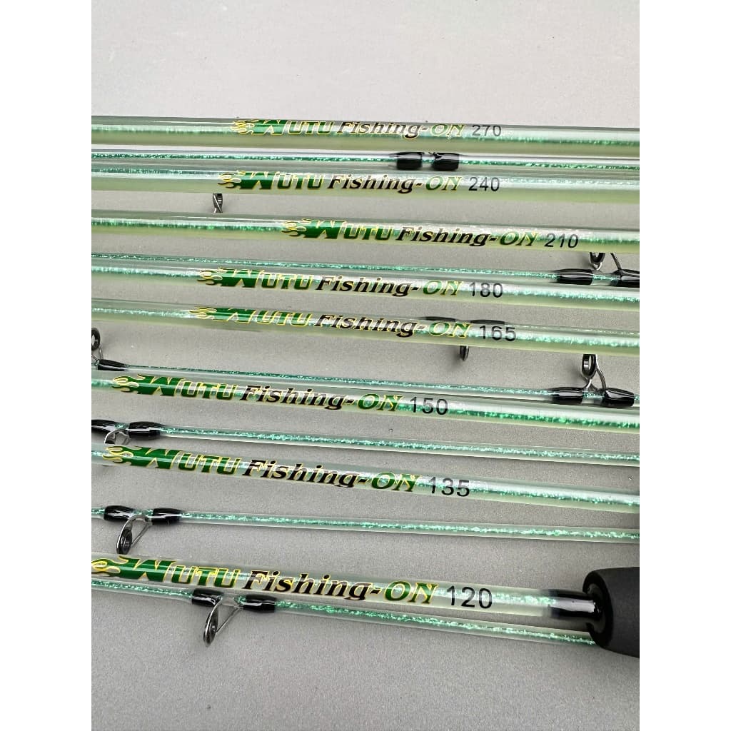 Cần WuTu Fishing Lẻ - ON đặc ruột, Pu chống xoắn, Zen Vặn, chuyên câu ngâm chất lượng cao.