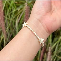 Bộ phụ kiện đi biển, Vòng Cổ, Vòng Tay,Vòng Chân Sao Biển Ocean Charm Phụ Kiện Trang Sức Biển Mùa Hè Handmade Vintage 8