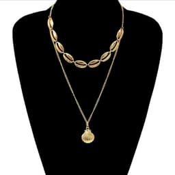 Vòng Cổ Nữ Vintage Mặt Vỏ Sò Vàng Gold - Quà Tặng Vibe Ocean Charm, Dây Chuyền Cá Tính, Phong Cách Hàn Quốc 9