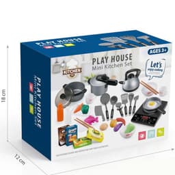 Bộ Đồ Chơi Nấu Ăn Playhouse 36 Chi Tiết, Bếp Có Đèn Đồ Chơi Cho Bé, Đồ Chơi Nấu Ăn Cho Bé, Memocshop 4