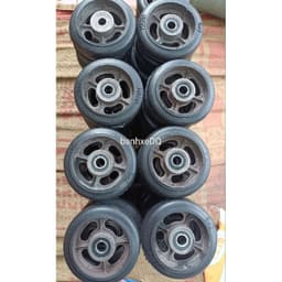 [KKTHN] Bánh Xe Cao Su Đúc Gang NTT Càng 5.5 Ly Đường Kính D125, D150, D200 Chịu Tải Nặng Từ 800kg -1200kg 9