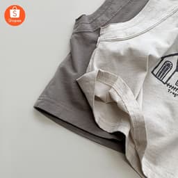 (8-27kg) Áo Ba Lỗ 100% Cotton In Hình Ngôi Nhà | Co Giãn 4 Chiều, Mềm Mại Thiết Kế Phóng Khoáng, Thoải Mái Cho Bé 6