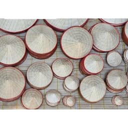 Nón lá mini trang trí tranh tường, trang trí nhà cửa nhiều size, dùng làm phụ kiện chụp hình 9