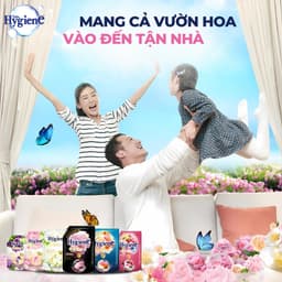 Dây 12 gói nước xả vải Hygiene 20ml siêu thơm, mềm vải, nhiều mùi hương 3