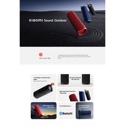 Loa Bluetooth Xiaomi Sound Outdoor 30w Màu Vàng Chính Hãng BH 12 Tháng 2
