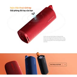 Loa Bluetooth Xiaomi Sound Outdoor 30w Màu Vàng Chính Hãng BH 12 Tháng 8