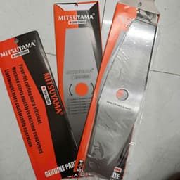 Dao cắt cỏ Mitsuyama xịn, dài 30, 35, 40cm dày 1.5li 2li 2.4li kiểu vuông, vát 1
