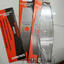 Dao cắt cỏ Mitsuyama xịn, dài 30, 35, 40cm dày 1.5li 2li 2.4li kiểu vuông, vát 3