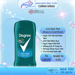 Lăn Sáp Khử Mùi Nam Degree Men Cool Rush 48h 76gr - Hàng Mỹ 1