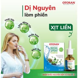 Xịt Mũi Otosan Nasal Spray Forte Lọ 30ml Giảm Ngay Tắc Nghẹt Chảy Nước Mũi Phục Hồi Niêm Mạc 7