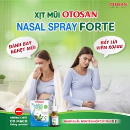 Xịt Mũi Otosan Nasal Spray Forte Lọ 30ml Giảm Ngay Tắc Nghẹt Chảy Nước Mũi Phục Hồi Niêm Mạc 5