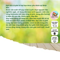 Kẹo Sữa UHA Vị Cà Phê 90g, Kẹo Sữa Nhật Thơm Béo, Đậm Đà Hương Cà Phê 6