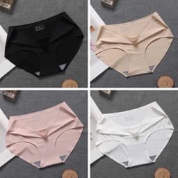 SET 5-10 Quần Lót Nữ Đúc Su thun lạnh không dường may cao cấp , mềm mại kháng khuẩn 5