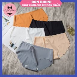 SET 5-10 Quần Lót Nữ Đúc Su Thun Lạnh không đường may viền sóng gợi cảm tôn dáng mã 63 1