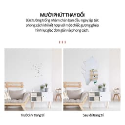 Nhiều loại gương treo tường hình ảnh hoạt hình phù hợp để trang trí phòng tắm/phòng ngủ/ký túc xá 5