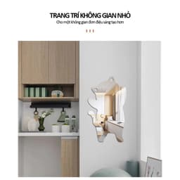 Nhiều loại gương treo tường hình ảnh hoạt hình phù hợp để trang trí phòng tắm/phòng ngủ/ký túc xá 7