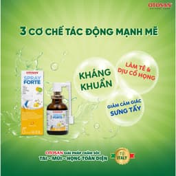 Xịt Họng Otosan Throat Forte Vị Cam Mật Ngọt Giảm Ho, Giảm Đau Rát, Ngứa Họng Nhập Khẩu Lọ 30ml 7