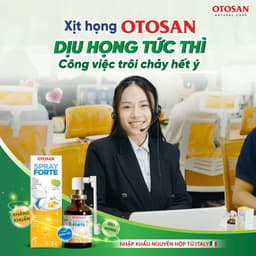 Xịt Họng Otosan Throat Forte Vị Cam Mật Ngọt Giảm Ho, Giảm Đau Rát, Ngứa Họng Nhập Khẩu Lọ 30ml 8