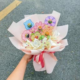 Set 100c Cài Kẹo Mút In 2 Mặt Theo Chủ Đề & Mix - Giấy Bọc Thẻ Cài Kẹo Mút Dễ Thương Lm Quà Tặng 1/6 Trung Thu 20/10 8/3 8