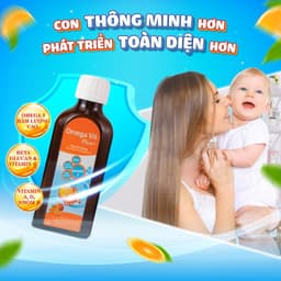 Chai uống Omega Vit Plus BOTAFARMA  bổ não mắt sáng thông minh từ dầu cá Omega 3, Vitamin và khoáng chất Chai 100ml 5