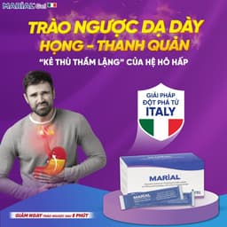 Hộp Marial Gel Giảm Trào Ngược Dạ Dày Bảo Vệ Phục Hồi Niêm Mạc Dạ Dày Thực Quản Giảm Ợ 20 Gói x 15ml 7