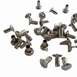 (hơn 260c) Túi 100g Đinh Tán Rỗng 8x3mm - 100g Đinh Mũ Bảo Hiểm - Đinh tán mũ 1