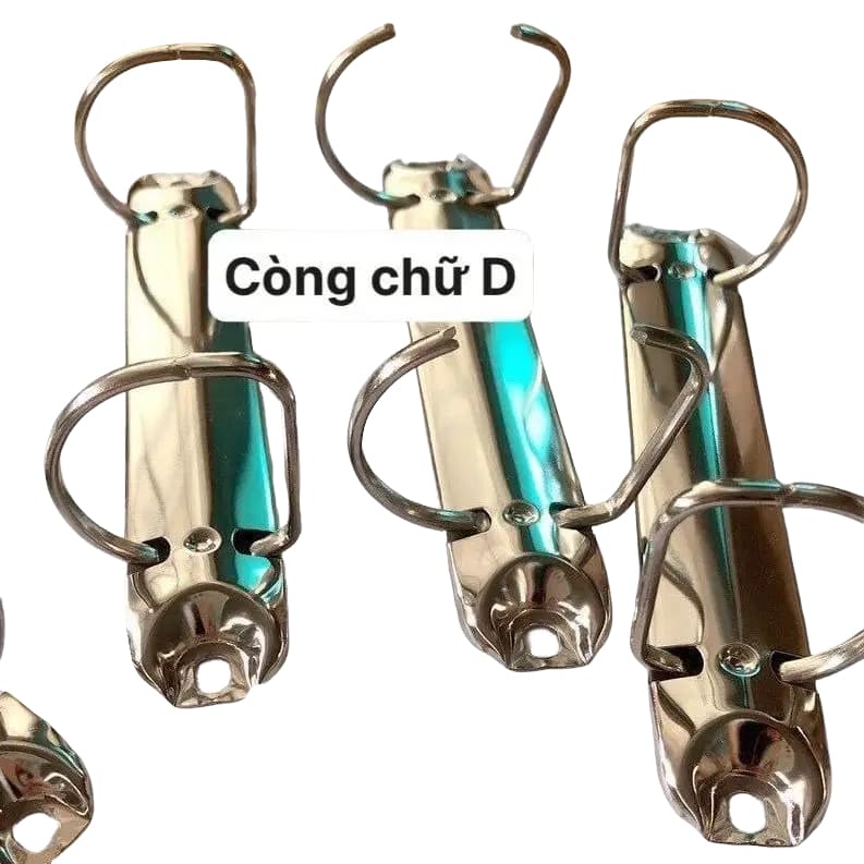 Combo 10c Kẹp giữ giấy 2 chữ D - Kẹp còng - Gáy sổ còng - Kẹp giấy bảng quảng cáo, thông báo bầu cử, kế hoạch ...