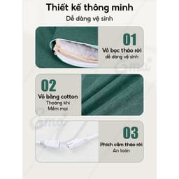 COMBO Thảm Ngải Cứu + Gối(To) Ngải Cứu Đông Y Hỗ Trợ Giảm Đau Nhức Xương Khớp, Giúp Ngủ Ngon, Tuần Hoàn Máu 7