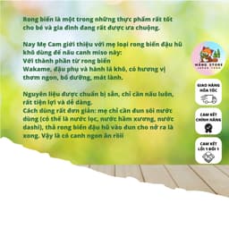 [DATE 8/2026] Rong Biển Đậu Hũ Nấu Canh MISO Nội Địa Nhật 2