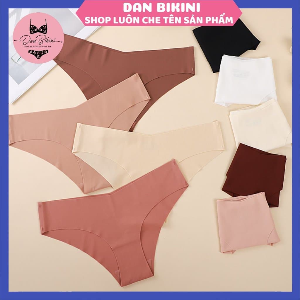 SET 5-10  Quần Lót Đúc Su FORM TO Cao Cấp Không Đường May Cạp Chéo Gợi Cảm