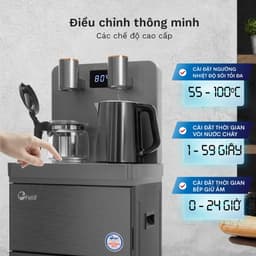 Cây nước nóng lạnh kết hợp bàn pha trà, cafe FUJIE TBH1332E làm lạnh bằng chíp điện tử - Bảo hành 24 tháng 8