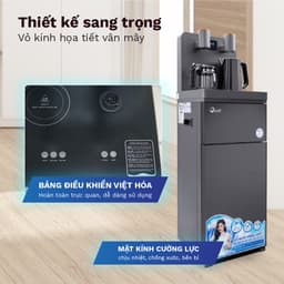 Cây nước nóng lạnh kết hợp bàn pha trà, cafe FUJIE TBH1332E làm lạnh bằng chíp điện tử - Bảo hành 24 tháng 7